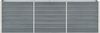 vidaXL Hochbeet Verzinkter Stahl 240x40x77 cm Grau 47040 Bild 3