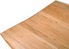 Esstisch Akazie 200x100x77 natur lackiert / Mikado-Beine eckig schwarz Bild 5