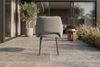 KAWOLA Gartenstuhl AMUR Outdoor Stoff grau 80 x 62 x 62 cm Bild 4