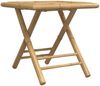 Gartentisch Klappbar, Balkontisch 45x45x45 cm Bambus Bild 2