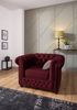 Home affaire Chesterfield-Sessel New Castle Sessel, hochwertige Knopfheftung, B/T/H: 104/86/72 cm Bild 2