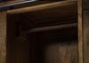 Kleiderschrank Mango 100x45x175 braun lackiert RAILWAY #414 Bild 5