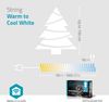 SmartLife Weihnachtsbeleuchtung | Schnur | Wi-Fi | Warm bis kühlen weiß | 100 LED's | 10.0 m | Android™ / IOS Bild 3