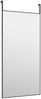 vidaXL Türspiegel Schwarz 50x100 cm Glas und Aluminium 327411 Bild 3