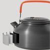 PFCTART Topf-Set Camping Kochgeschirr Set 16 tlg. mit Topf, Pfanne und Camping Geschirr, Aluminium (Set, 16-tlg, Mit Suppentopf, Antihaftpfanne, Kocher & Geschirr für Camping), Leicht, stapelbar und tragbar in praktischer Tasche für Outdoor Bild 4