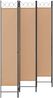 vidaXL 6-teiliger Raumtrenner Beige 240 x 220 cm Stoff 42039206 Bild 3