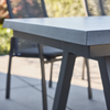 7011 Ausziehtisch 100x200, Platte: Sintered Stone Beton-Optik, Stativ-Fuß aus Aluminium anthrazit Bild 3