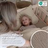 lilimaus Spannbettlaken Musselin Spannbettlaken Baby 60x120 70x140 - Bettlaken Babybett, (1 Stück), Kinderbettlaken 100% Baumwolle, atmungsaktiv für Babybett Bild 4