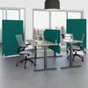 Rheinland Möbel FocusWall STWR0818 – Akustik-Stellwand 800×1800 mm in Stofffarbe Montserrat inkl. Rollen – Mobile Schreibtisch-Trennwand für Büro & Homeoffice – Schallschutz – Made in Germany Bild 3