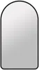 Vente-unique - VIANORIA Badzubehör Glas Schwarz - B 5 cm x H 90 cm x L 50 cm Bild 2
