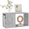 TV-Schrank, Lowboard TV Betongrau 60x24x32 cm Holzwerkstoff d6634e Bild 3