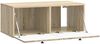 vidaXL Wandmontierter TV-Schrank 78,5 x 41 x 30 cm Sonoma-Eiche 899197 Bild 3