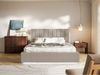 Selsey 'Togents' Polsterbett 160x200 mit Chenillebezug und LED, Braun Bild 2
