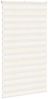 vidaXL Doppelrollo Marmorbeige 135x200cm Stoffbreite 130,9 cm Polyester 4014684 Bild 3
