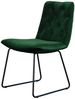 KAWOLA Stuhl NEW CHARME Esszimmerstuhl Velvet smaragd 87 x 66 x 52 cm Bild 3