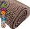 Waidmeister Badematte Badematte Chenille – rutschfeste & Waschbare Badezimmermatte, rutschhemmend beschichtet, Polyester Bild 4