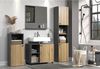 welltime Spiegelschrank Amrum (1-St) Spiegelschrank mit 3 Spiegeltüren - (B/T/H) 90/20/80 cm Bild 3