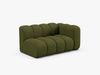Micadoni Modulares Sofa Lupine 2-Sitzer Rechts Boucle Baloo Dunkel-Olivgrün Bild 2