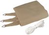 Windhager Sonnensegel Capri 4x4x4m reed Sonnenschutz UV-Schutz 50+ Sonnendach Bild 3