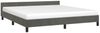 vidaXL Bettgestell ohne Matratze Dunkelgrau 180x200 cm Samt 347586 Bild 3