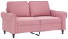 vidaXL 3-tlg. Sofagarnitur mit Kissen Rosa Samt 3202283 Bild 3