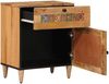 vidaXL Nachttisch Natur 50 x 33 x 60 cm Massivholz Mango 4018268 Bild 2