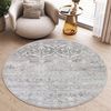 Tapiso Teppich SKY, rund, Höhe: 12 mm, Wohnzimmer, Schlafzimmer, modern Design, Rund Bild 5