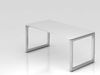Schreibtisch RS16 O-Fuß eckig 160x80cm Buche Gestellfarbe: Silber Bild 4