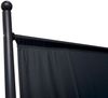 Quick Star Paravent 2 Stück Stellwand 180x178 cm Schwarz (2 Stück) Bild 2