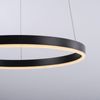 Leuchten Direkt 15393-13 RITUS LED Pendelleuchte Anthrazit rund 40cm dimmbar Bild 3
