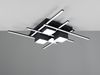 LED Deckenleuchte ROGER Schwarz mit Fernbedienung, Breite 70cm Bild 5