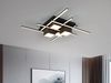 LED Deckenleuchte ROGER Schwarz mit Fernbedienung, Breite 70cm Bild 3