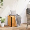 vidaXL Gartenbox 45x45x45/53 cm Massivholz Akazie und Stahl 367607 Bild 3