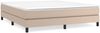 vidaXL Boxspringbett Matratze Cappuccino-Braun 160x200 cm Kunstleder 3144272 Bild 2