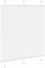 vidaXL Plissee Weiß 120x100 cm Stoffbreite 119,4 cm Polyester 4015487 Bild 4