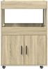 vidaXL Barwagen Sonoma-Eiche 60x39,5x89 cm Holzwerkstoff 848271 Bild 4