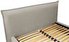 Polsterbett Doppelbett Bett AMADA 160x200cm in Stoff Ditra Graubeige Bild 5