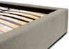 Polsterbett Doppelbett Bett AMADA 160x200cm in Stoff Ditra Graubeige Bild 4