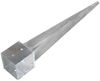 vidaXL Erdspieße 6 Stk. Silbern 14×14×91 cm Verzinkter Stahl 145428 Bild 3