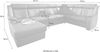 sit&more Wohnlandschaft Basel U-Form, wahlweise mit Relaxfunktion Bild 4