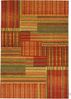 TOM TAILOR Teppich Stripy Pat, rechteckig, Höhe: 5 mm, Flachgewebe, modernes Patchworkdesign, gestreift, Chenille, Wohnzimmer Bild 5