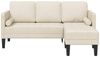 vidaXL Sofa Set mit Kissen Leinen Polyester 42001924 Bild 4