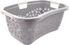 keeeper Wäschekorb lasse, 2er Set, Korb mit Softgriffen, 65 x 45 x 28 cm, 50 l (Set, 2 St), ergonomische Form, komfortable Softgriffe, Hüftstütze Bild 3