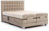 Boxspringbett Elektrisch Schlafzimmerbett MAXIMA 200x200cm in Stoff Türkisblau Bild 2