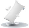 XDREAM Daunenkissen Premium, Kopfkissen 40x80 cm und 80x80 cm, entwickelt in Deutschland, Füllung: 100% Daunen und Federn, Bezug: 100% Baumwolle, Rückenschläfer, Seitenschläfer, Bauchschläfer, Daunenkopfkissen, Bettkissen, Schlafkissen, für Allergiker ... Bild 4