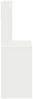 vidaXL Schreibtisch mit Regal Weiß 100x45x140 cm Holzwerkstoff 860436 Bild 5