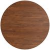 vidaXL Runde Tischplatte Dunkelbraun Ø80x1,5 cm Behandeltes Eichenholz 342970 Bild 2