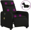 vidaXL Massagesessel Elektrisch Schwarz Stoff 3206692 Bild 2