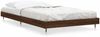 vidaXL Bettgestell ohne Matratze Braun Eiche 100x200 cm Holzwerkstoff 832164 Bild 2
