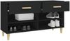 vidaXL Schuhschrank Schwarz 102x35x55 cm Holzwerkstoff 812817 Bild 5